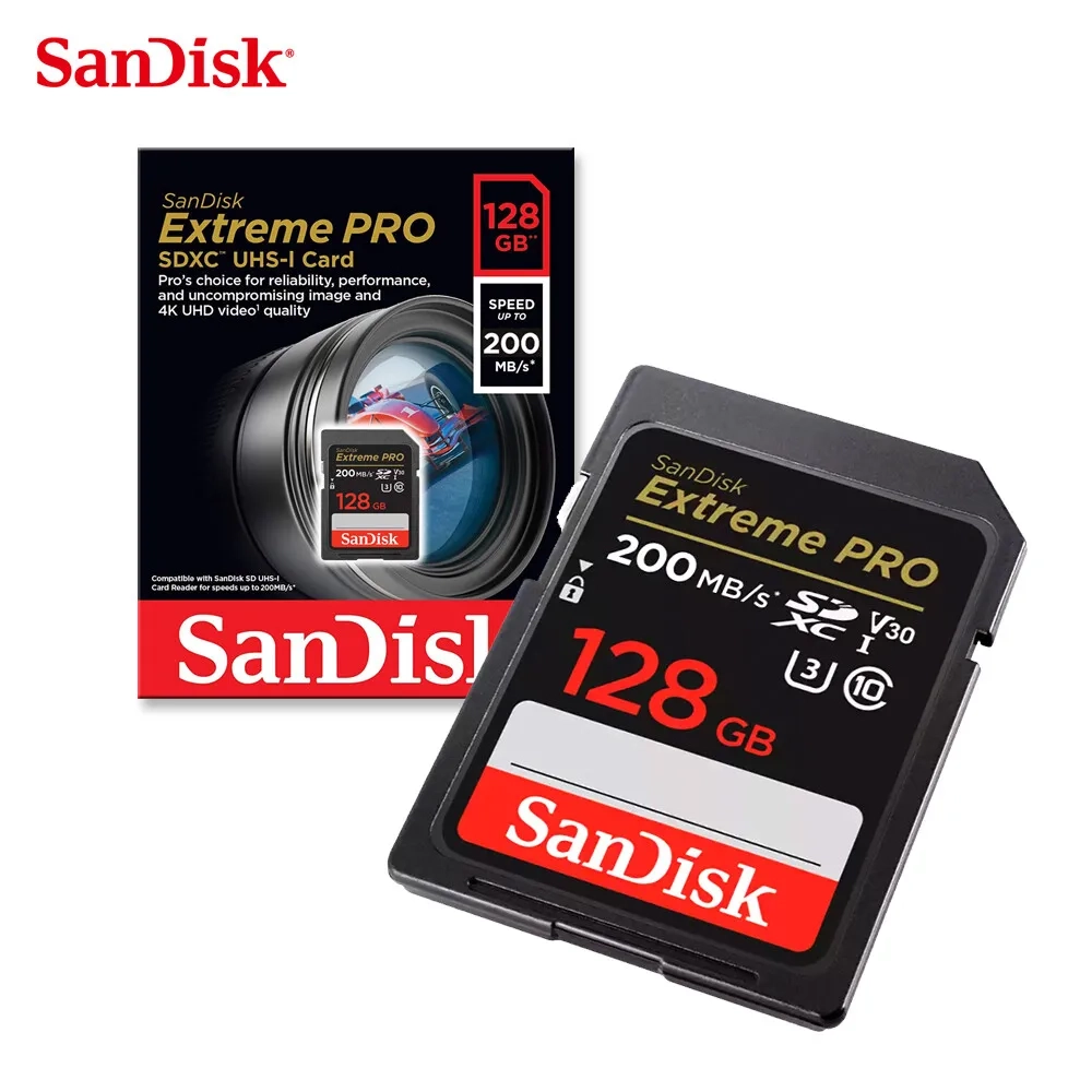 SanDisk Extreme PRO 128GB SD Card Gadget Asia SanDisk Extreme PRO 128GB SD Card Gadget Asia